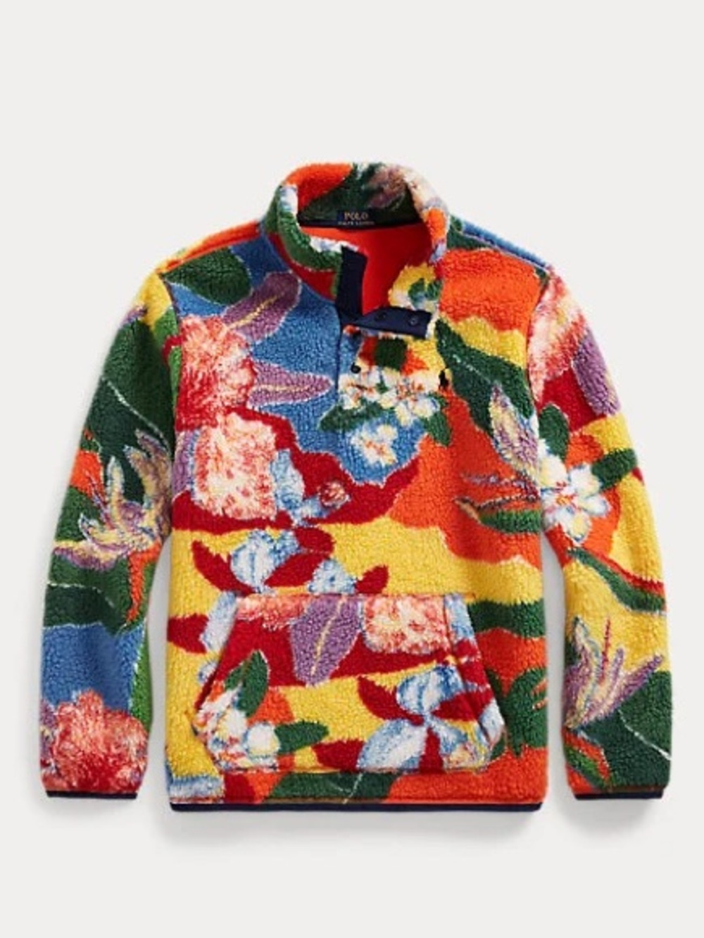 Ralph Lauren Floral Fleece Pullover